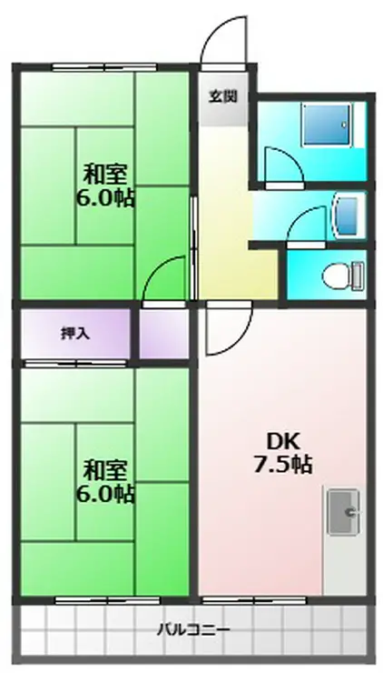 三沢ビル 1階階 間取り
