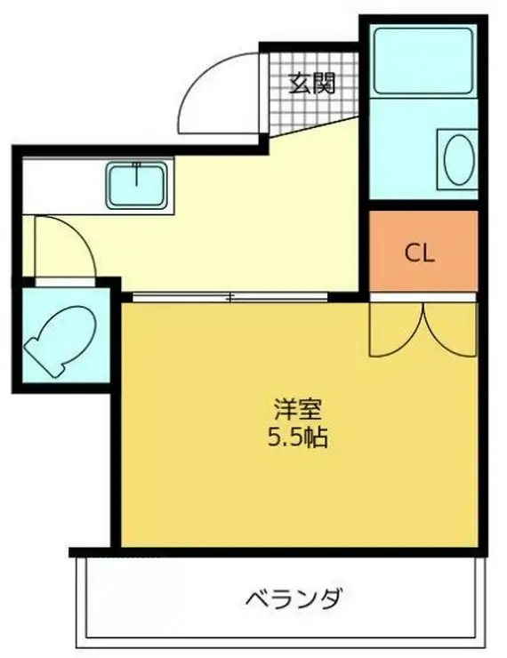 中山ビル 3階階 間取り