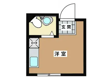 DMたけくらべ(ワンルーム/3階)の間取り写真