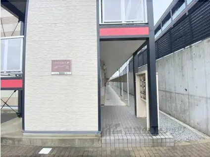 レオパレス サンコート学園前B棟(1K/2階)の外観写真