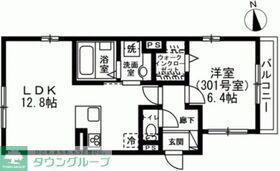 ルミエールM(1LDK/3階)の間取り写真