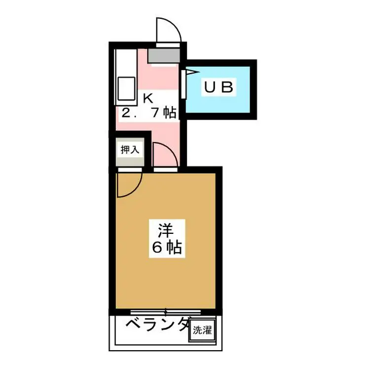 ヴィラ・ホープ 2階階 間取り