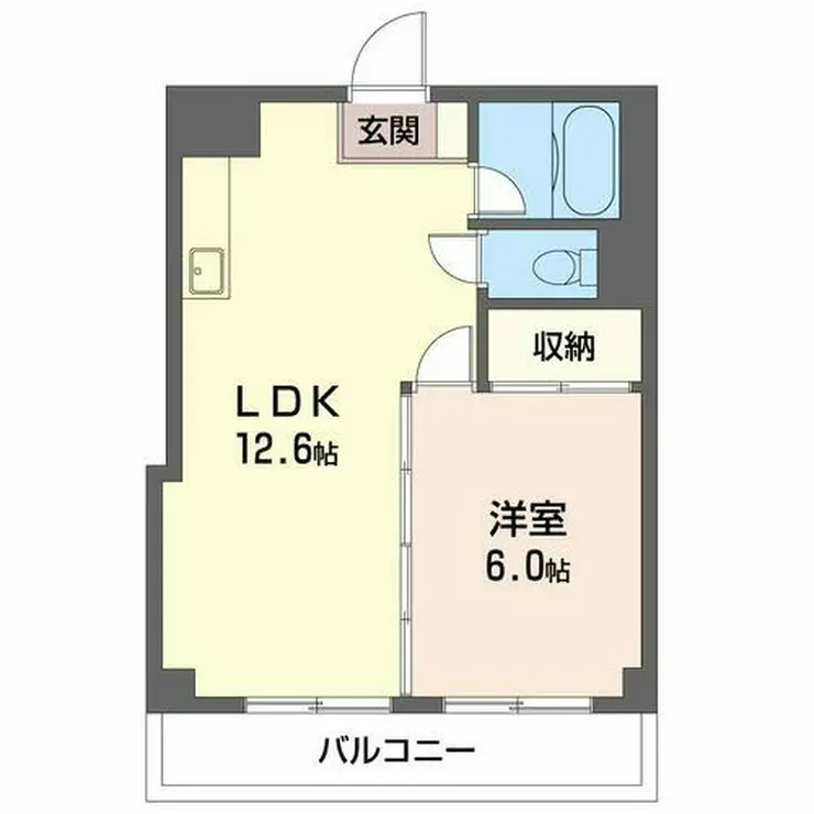 田中マンション 1階階 間取り