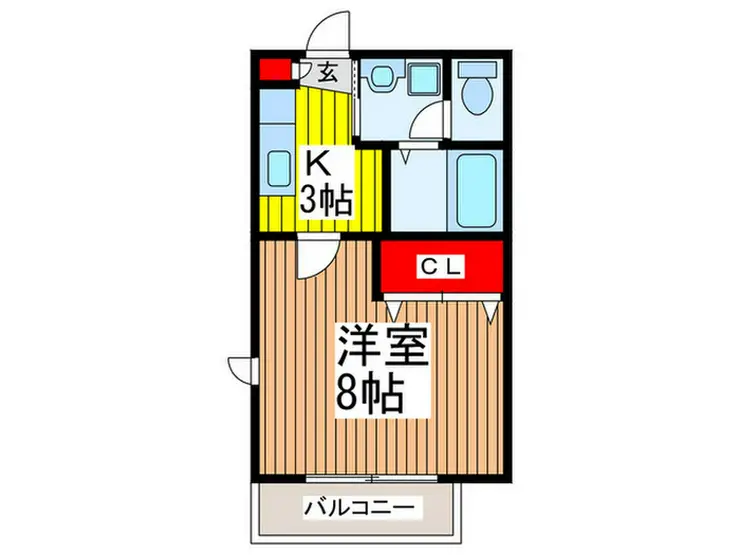 ドミール 2階階 間取り