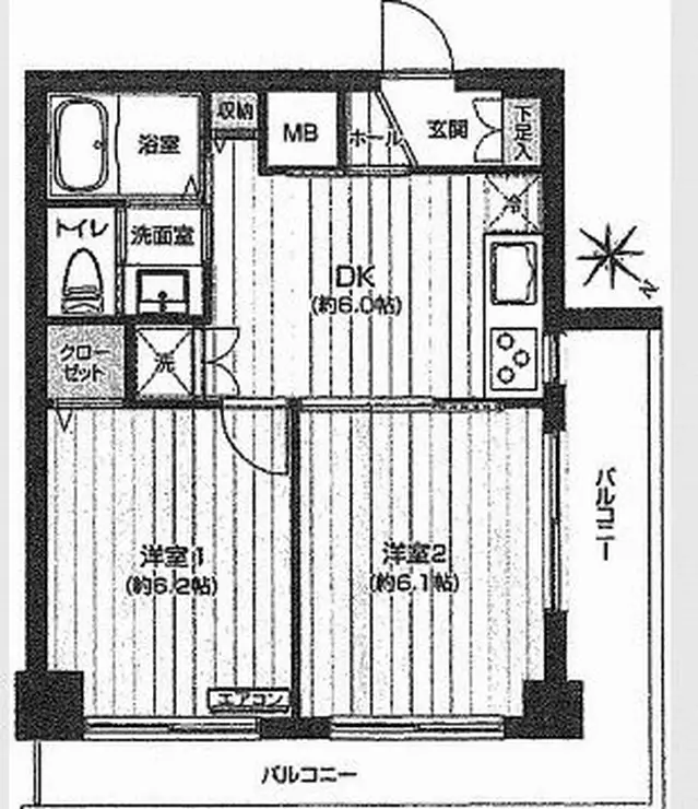 GSハイム長者町幸山 10階階 間取り