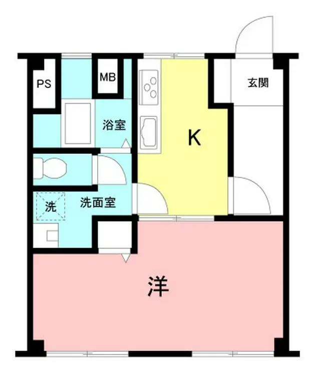 大祥ビル 4階階 間取り
