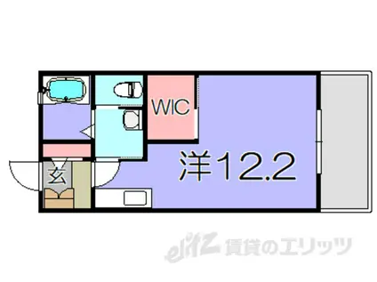 MASTCOURT緑町(ワンルーム/1階)の間取り写真