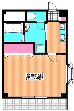 パレプルミエ(1K/3階)の間取り写真