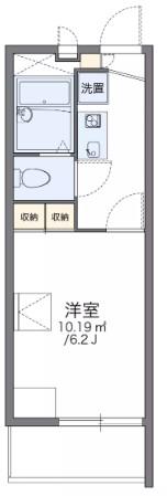 レオパレス甲子園CITY(1K/3階)の間取り写真