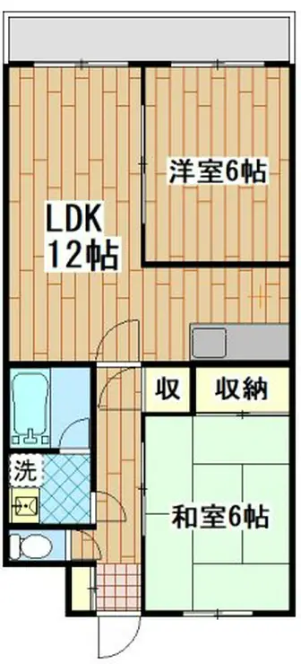 サンライズ港南台 5階階 間取り