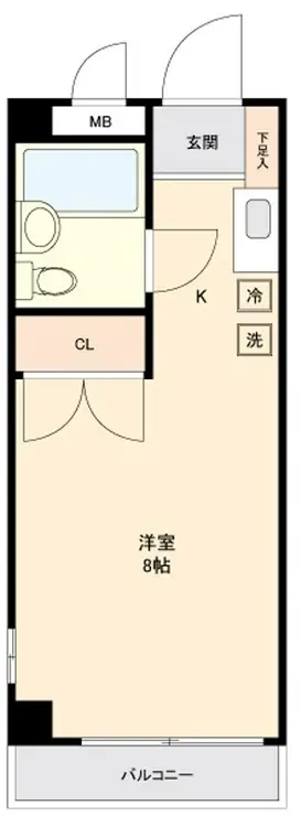 ドムール平塚 4階階 間取り