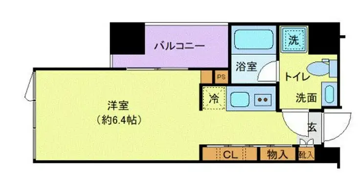 グランヴァンジーベック板橋 4階階 間取り