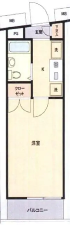 菱和パレスひばりが丘 3階階 間取り