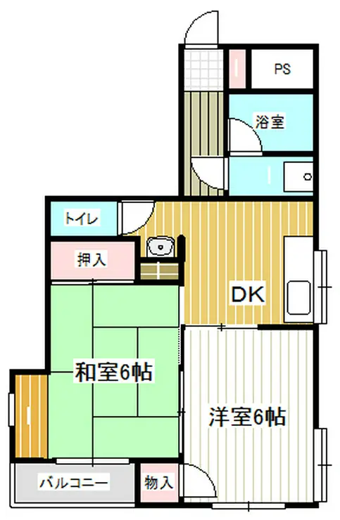 KIMコーポ 3階階 間取り