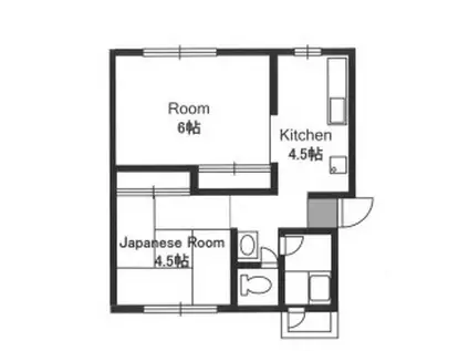 REGALO泉ヶ丘(2K/5階)の間取り写真