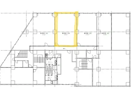 榴ケ岡ハイデンス(ワンルーム/2階)の間取り写真