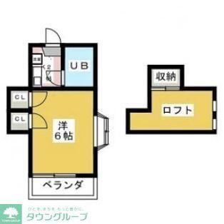 アートパレス日進A棟(1K/1階)の間取り写真