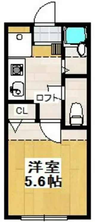 グランビュー百合丘 2階階 間取り