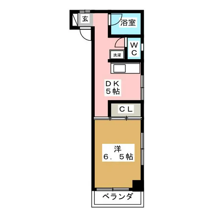 クレストコート小島 2階階 間取り