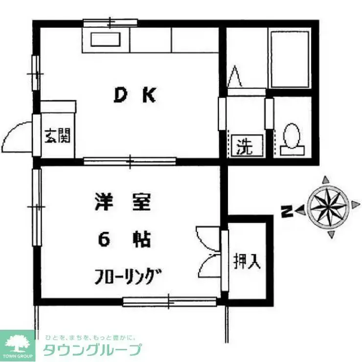フジハイム 1階階 間取り