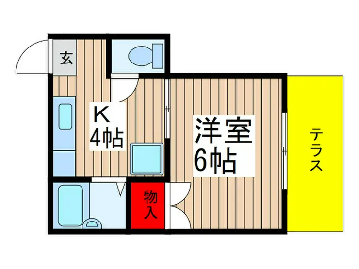 メゾン小野 1階階 間取り