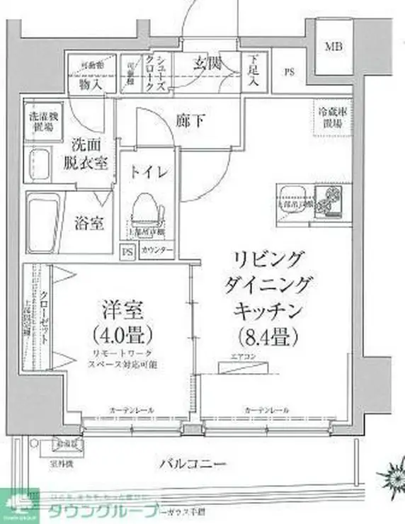 アイル プレミアム亀戸ノース 3階階 間取り