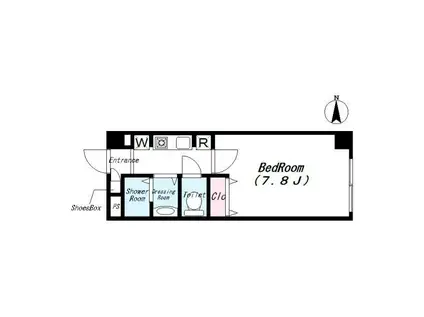 YS PLANET(1K/1階)の間取り写真