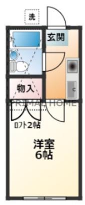 センチュリーパレス上大岡(1K/1階)の間取り写真