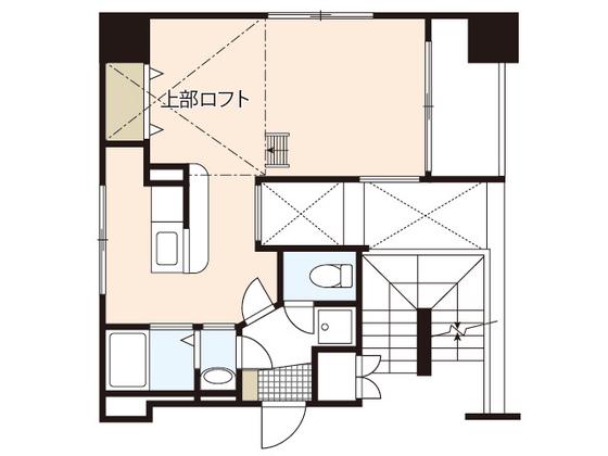 LION大手町(ワンルーム/10階)の間取り写真