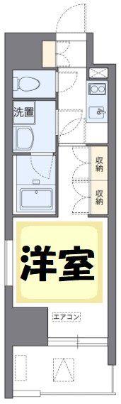 LOVIE文京音羽(1K/9階)の間取り写真