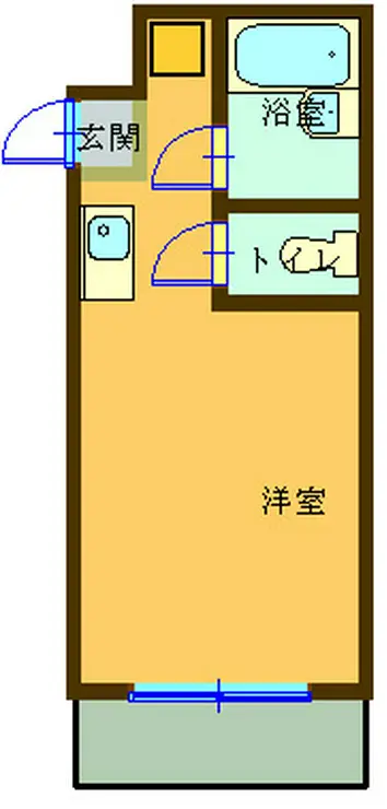 アメニティコウヤマ第8ガーデン 1階階 間取り