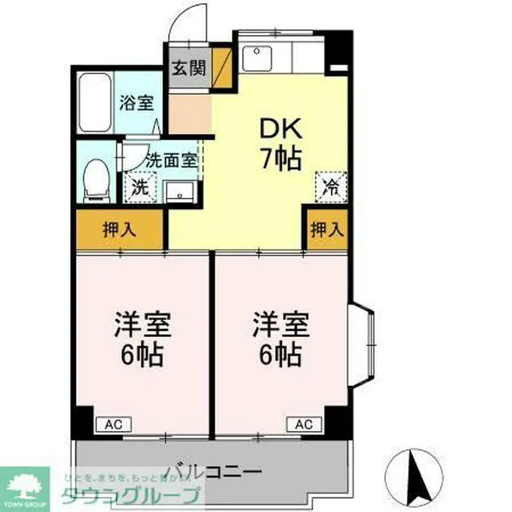 メゾンラフォーレ 3階階 間取り