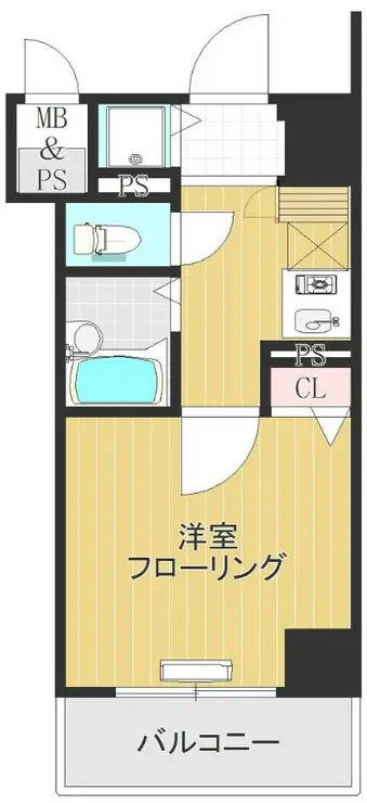 ステージファースト目白 9階階 間取り