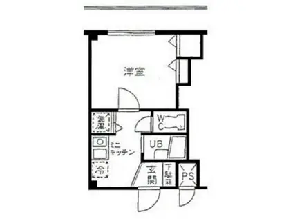 アートブリック(1K/3階)の間取り写真