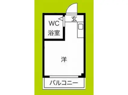 プレアール昭和町(ワンルーム/3階)の間取り写真