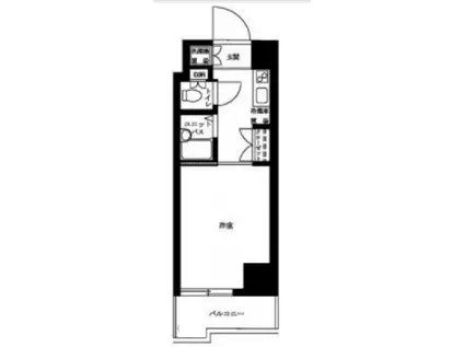 ルーブル池上参番館(1K/7階)の間取り写真