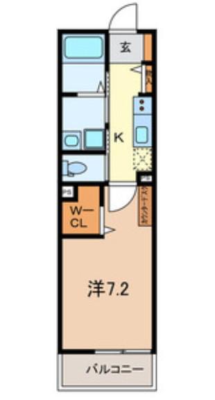 ETOILE MIHARA(1K/3階)の間取り写真