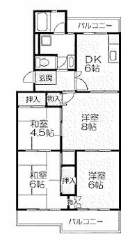 城の宮第一8号棟