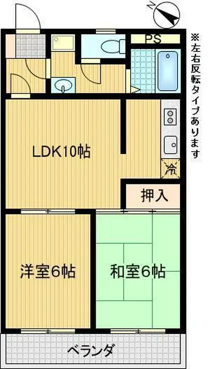 メゾン21 3階階 間取り