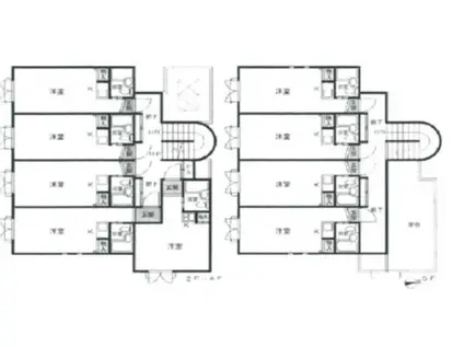 フレッシュフィールド(ワンルーム/5階)の間取り写真