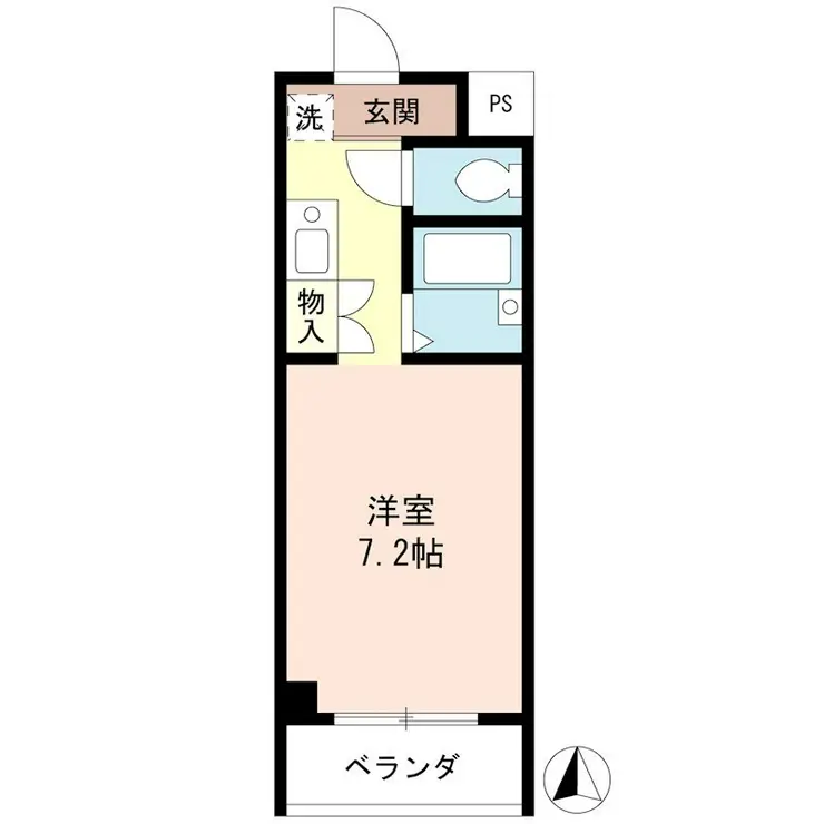 SUNSHINETOWER 2階階 間取り