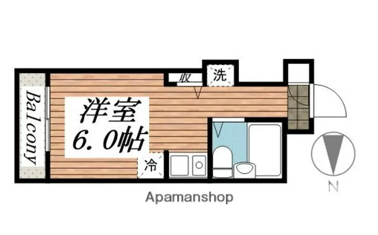 コンフォート長津田 3階階 間取り