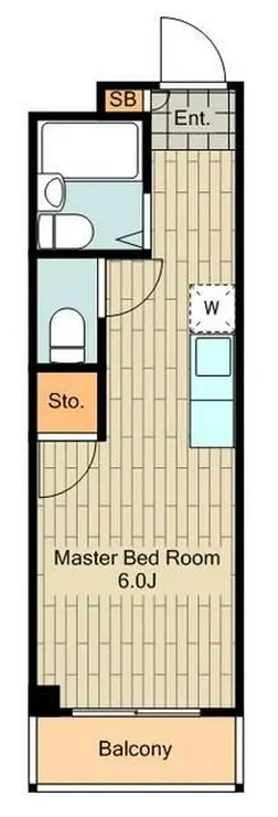 エスポワール錦 3階階 間取り