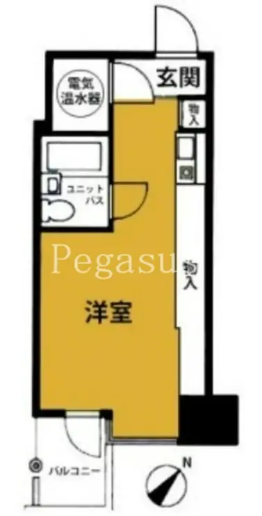 ライオンズマンション九段第2 5階階 間取り