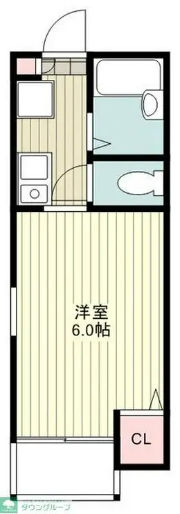イーストハクラクヒルズB棟 1階階 間取り