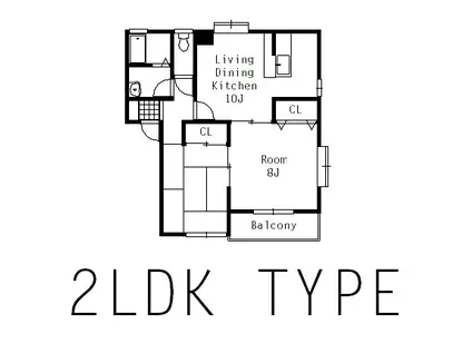 ビューアネックスABCD(2LDK/1階)の間取り写真