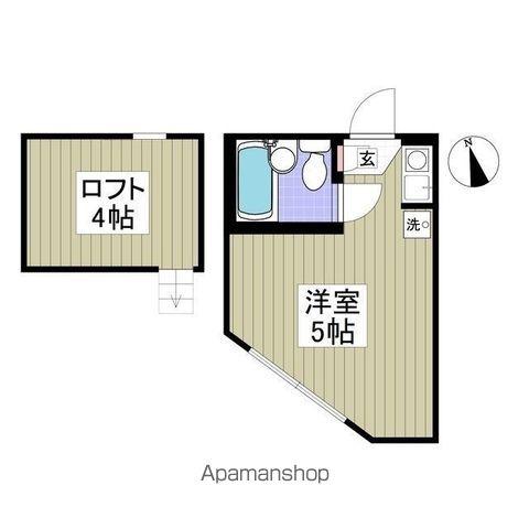 RIX上星川I(ワンルーム/1階)の間取り写真