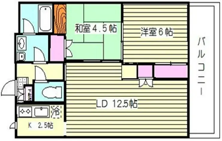 ヴィラ・パルフェ戸塚 2階階 間取り