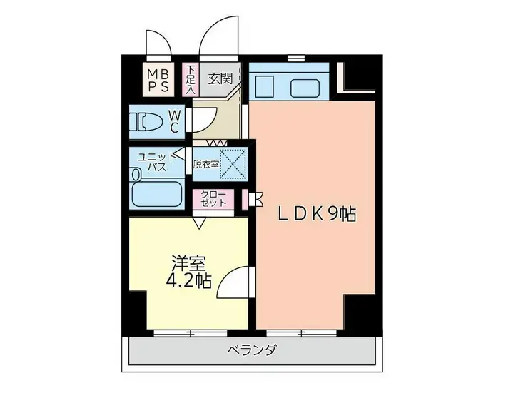 横浜南ガーデン 7階階 間取り