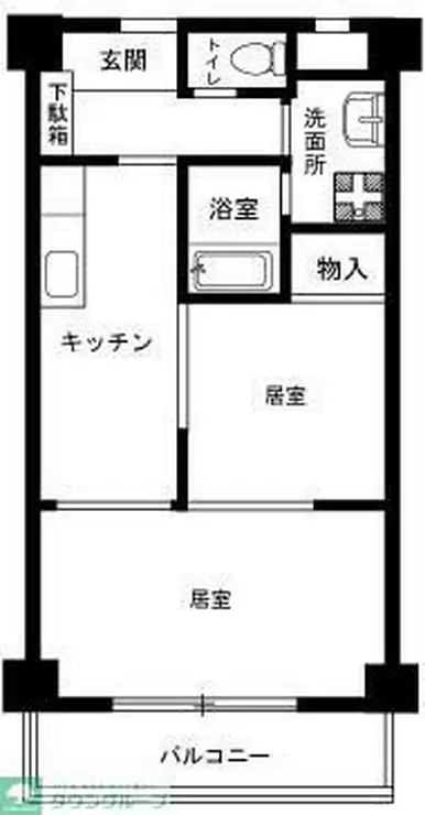 パレス永福 1階階 間取り